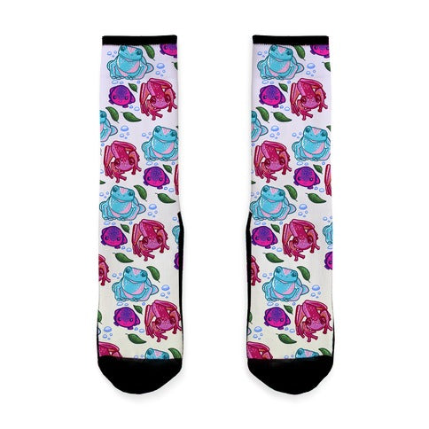 Love the Frog-Gays Socks