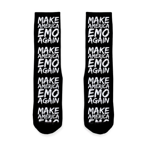 Make America Emo Again Socks