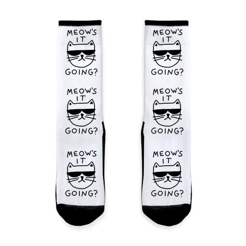 Meow's It Going Socks