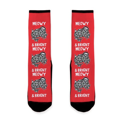 Meowy & Bright Socks