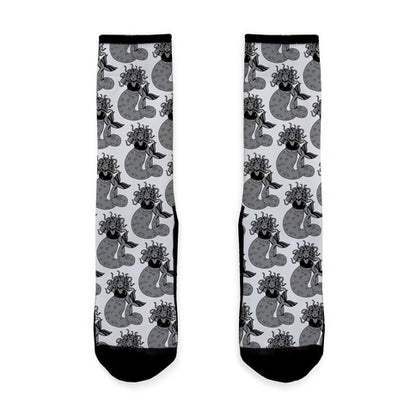 Merdusa (Mermaid Medusa) Socks