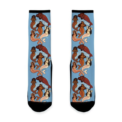 Mermaids of Melanin Socks