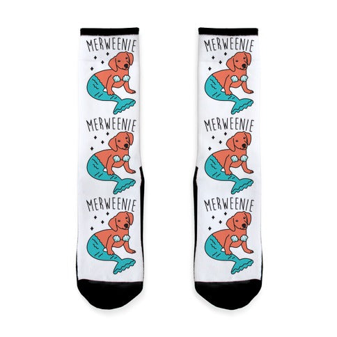 Merweenie Dachshund Socks