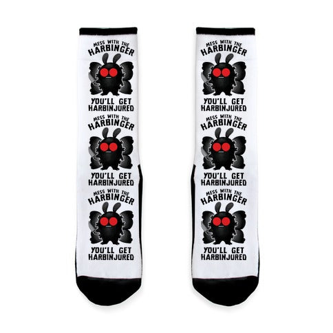 Mess With The Harbinger, You'll Get Harbinjured Socks