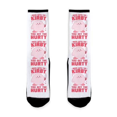 Mess With The Kirby, You Get The Hurty Socks