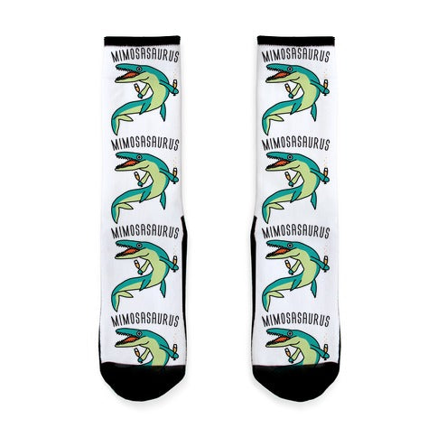 Mimosasaurus Socks