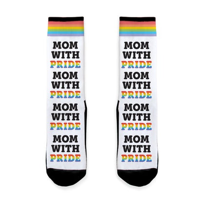 Mom With Pride Socks