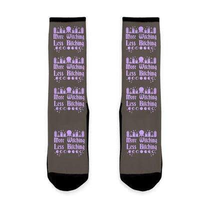 More Witching Less Bitching Socks
