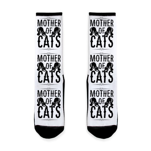 Mother Of Cats Socks