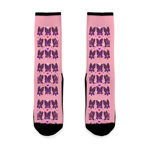 Mothman Love Tee Socks