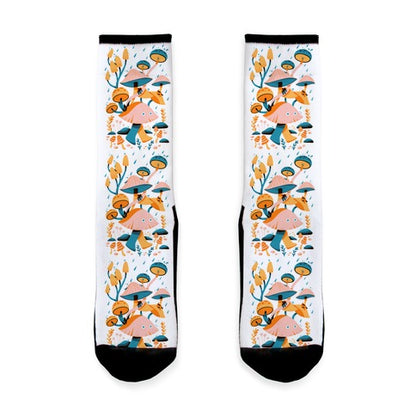 Mushroom Forest Spirits Socks