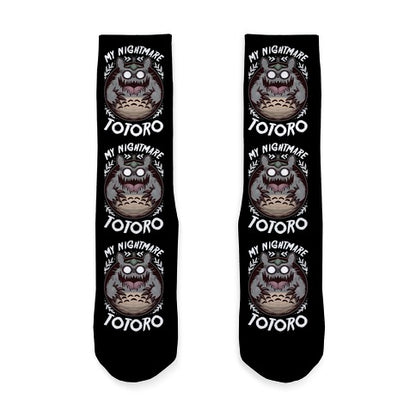 My Nightmare Totoro Socks