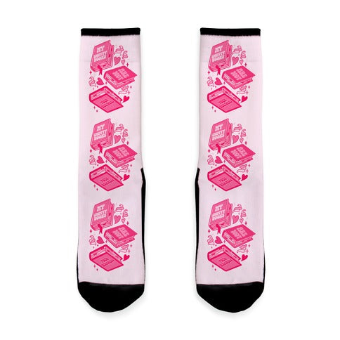 My Smutty Books Are Not Your Business Socks