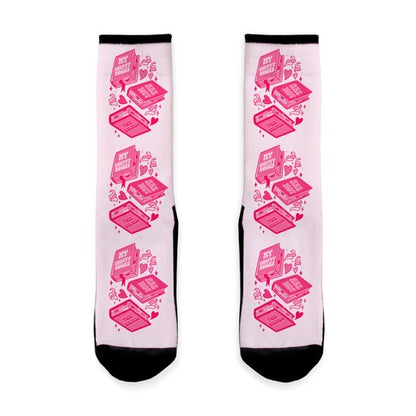 My Smutty Books Are Not Your Business Socks