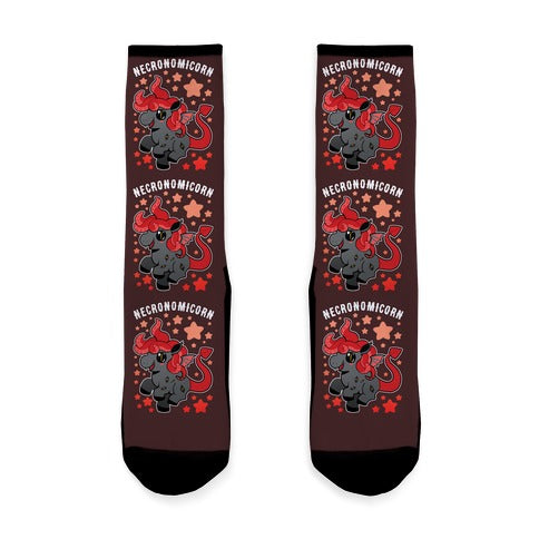 Necronomicorn Socks