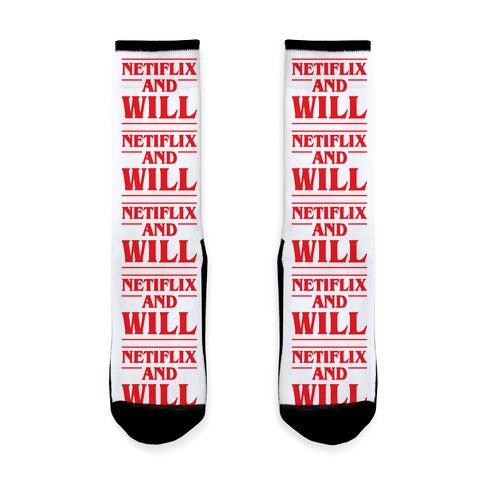 Netflix And Will Socks
