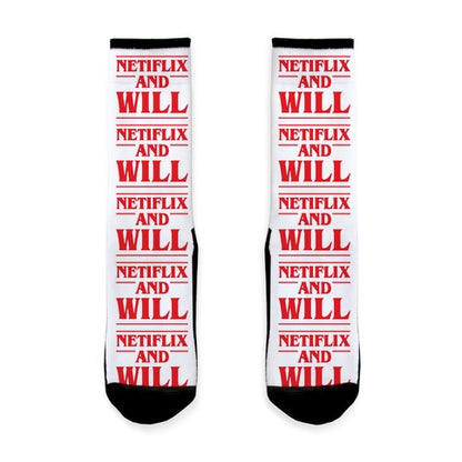 Netflix And Will Socks