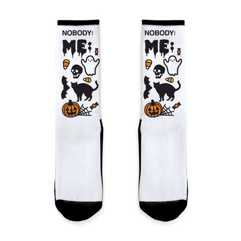 Nobody: Me: HALLOWEEN Socks