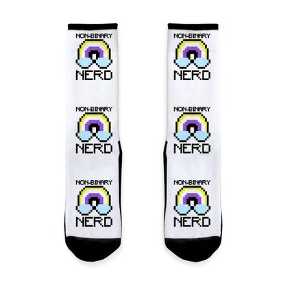 Non-Binary Nerd  Socks