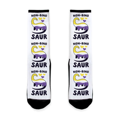 Non-bino-saur Socks