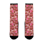 NSFW Valentine's Chocolates Pattern Socks