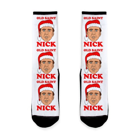 Old Saint Nick Socks