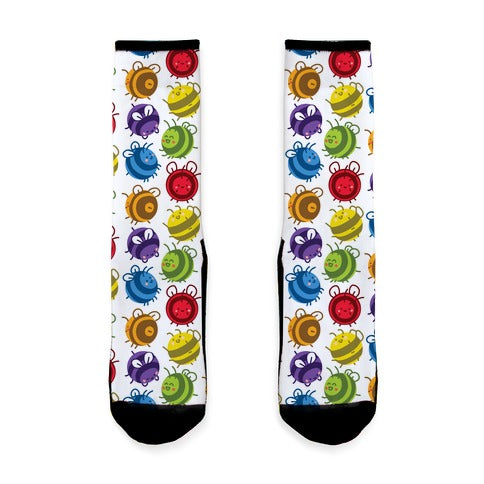 Orb Bees Socks