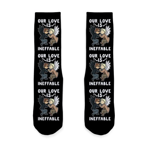 Our Love is Ineffable - Good Omens Socks