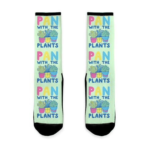 Pan with the Plants Socks