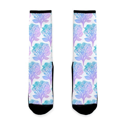 Pastel Vulva Bouquet Socks