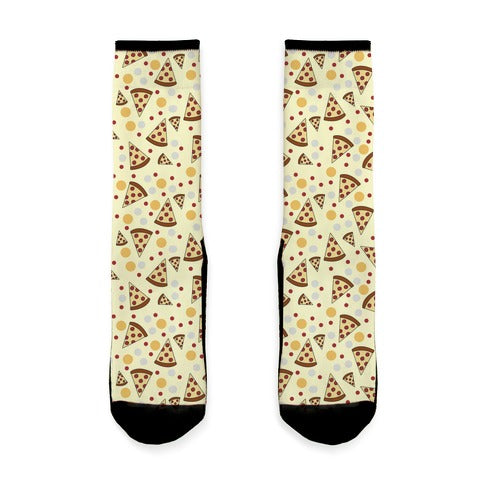 Pizza Pattern Socks