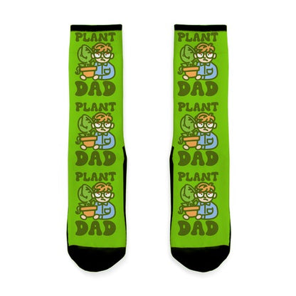 Plant Dad Parody Socks