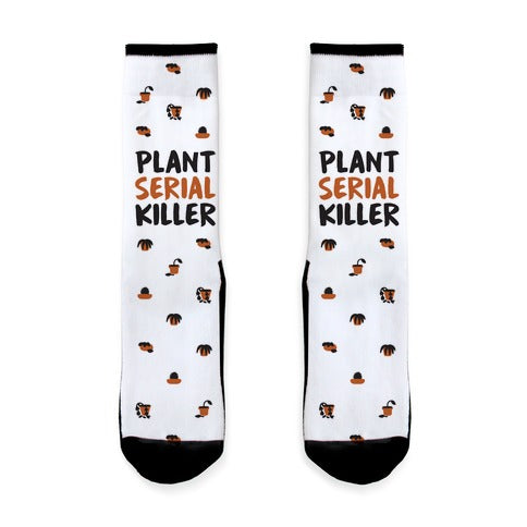 Plant Serial Killer Socks