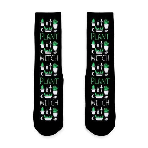 Plant Witch Socks
