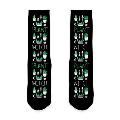 Plant Witch Socks