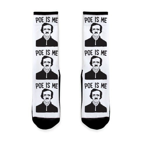 Poe Is Me Socks