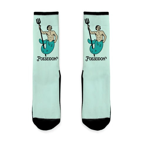 POEseidon, Edgar Allan Poe Poseidon Socks