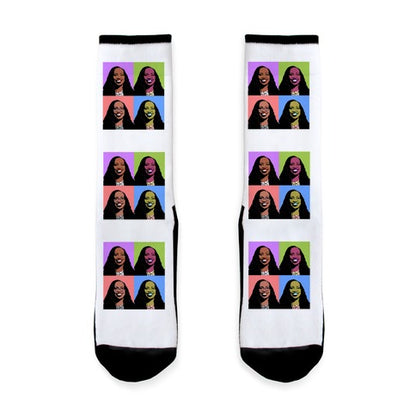 Pop Art Ketanji Brown Jackson Socks