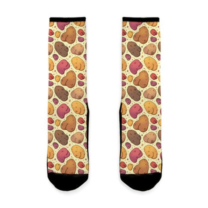 Potato Butts Pattern Socks
