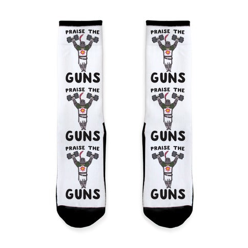 Praise the Guns - Dark Souls Socks