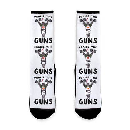 Praise the Guns - Dark Souls Socks