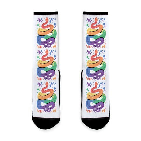 Pride Snakes: Gay Socks