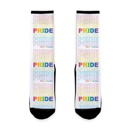 Pride Thank You Bag Parody Socks