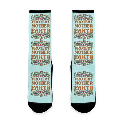 Protect Mother Earth Socks