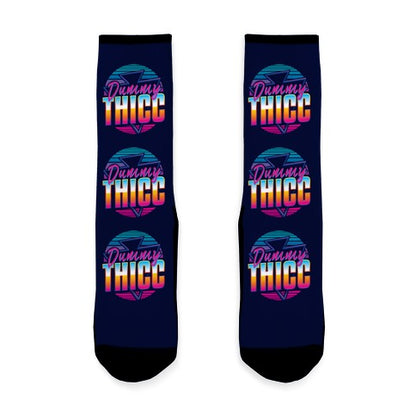 Retro and Dummy Thicc Socks