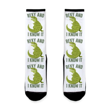 Rexy and I know it Socks