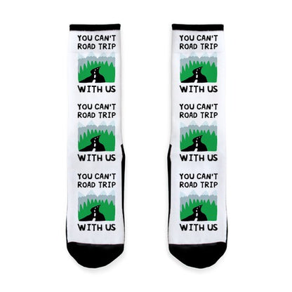 Rollin' With My Homies Road Trip Socks
