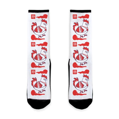 Rooster - Chinese Zodiac Socks