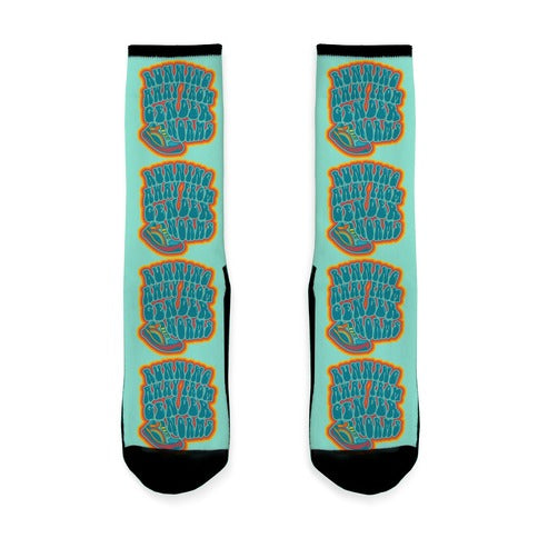 Running Away From Gender Norms Socks