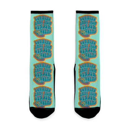Running Away From Gender Norms Socks